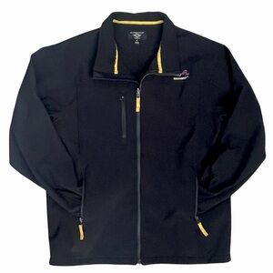 Southwest Airlines Jacket Mens Large Black Zip Up Soft Shell Employee Uniform